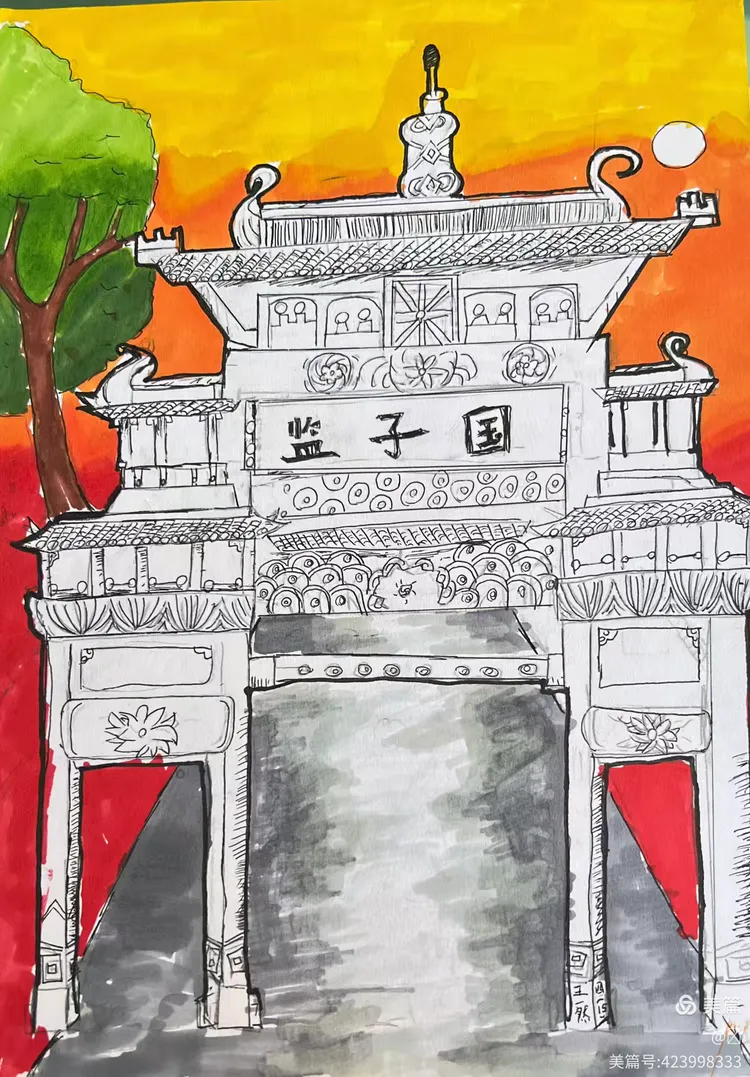 四15班 《画牌楼》